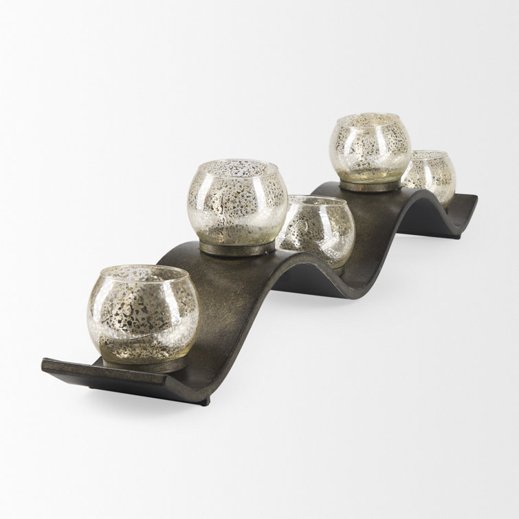 Dakota Fields 7" Tabletop Tealight Holder & Reviews Wayfair